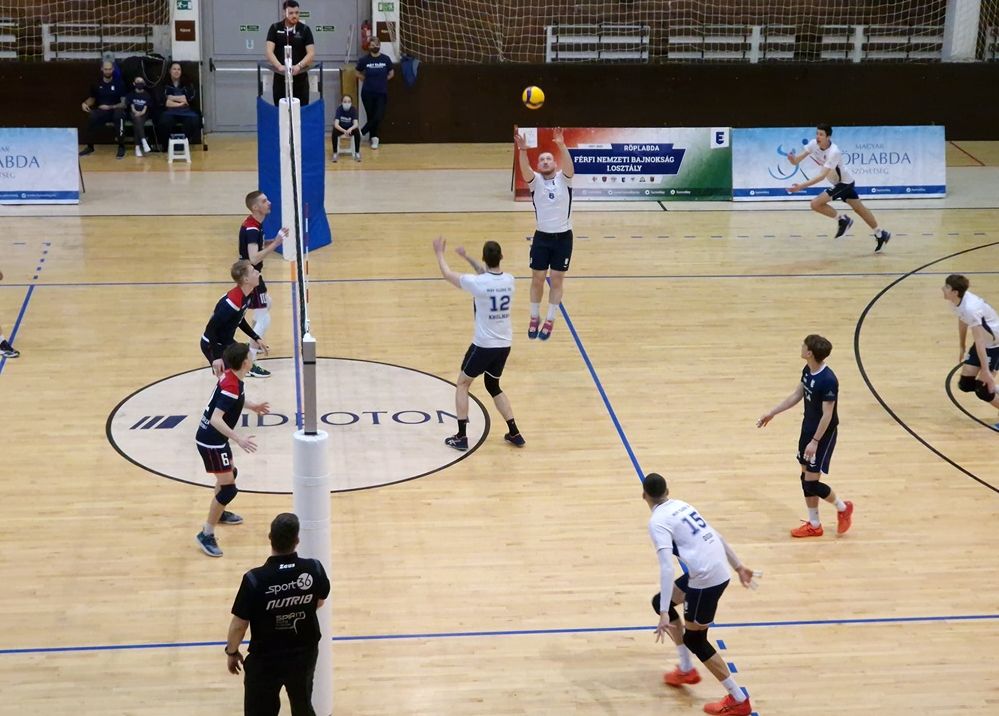 Röplabda: könnyed, három szettes győzelmet aratott a MÁV Előre férfi csapata